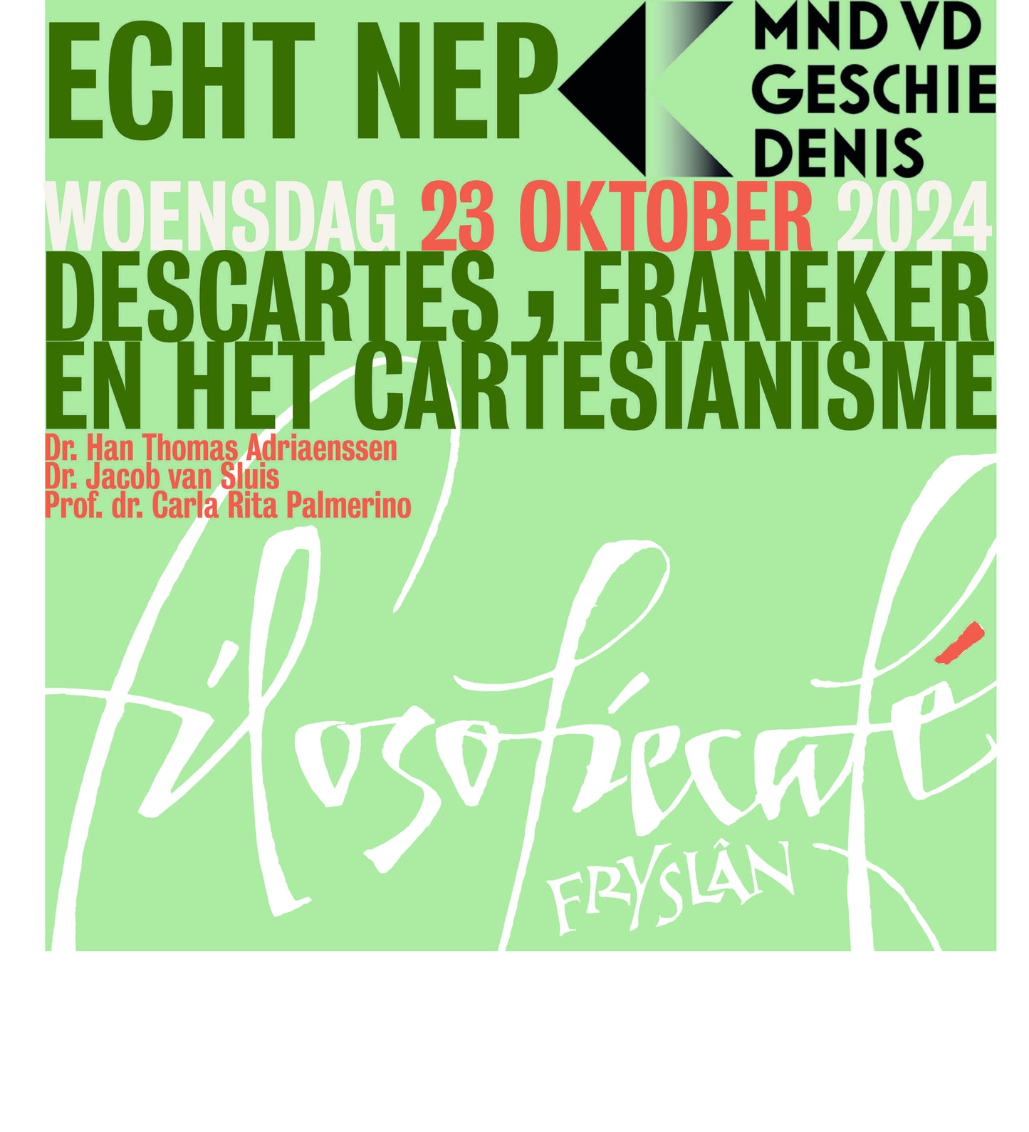 2024-10-23 - Descartes, Franeker en het Cartesianisme