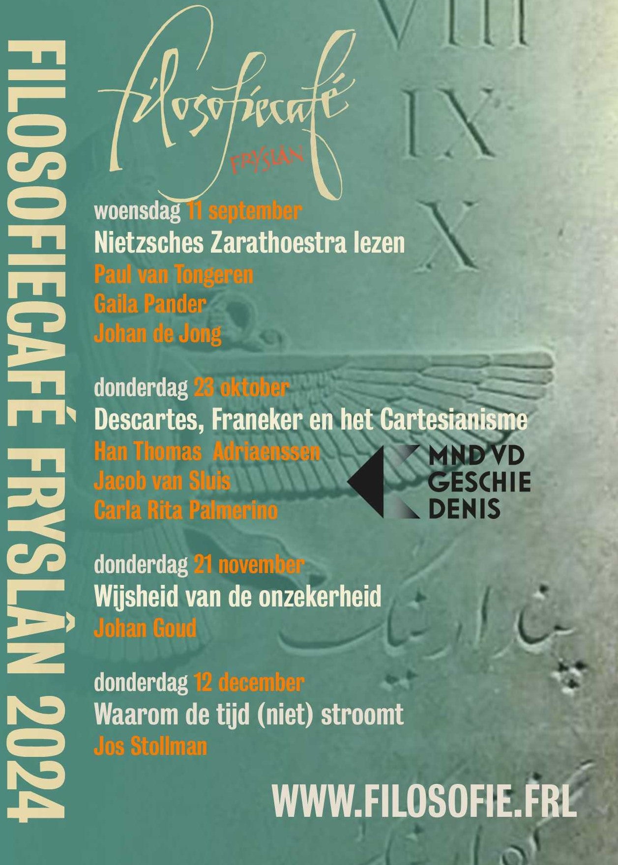 23-10-2024 - Descartes, Franeker en het Cartesianisme